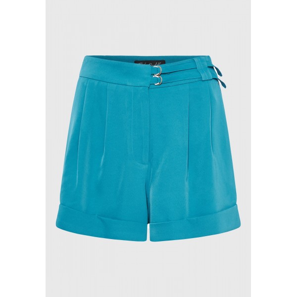 Funky Buddha Loose Fit Σορτς Casual Γυναικείο (FBL011-108-03-PEACOCK)