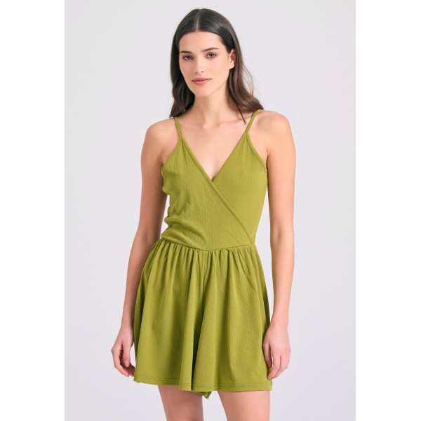 Funky Buddha Ολόσωμο Σορτς Γυναικείο (FBL011-108-12-AVOCADO)