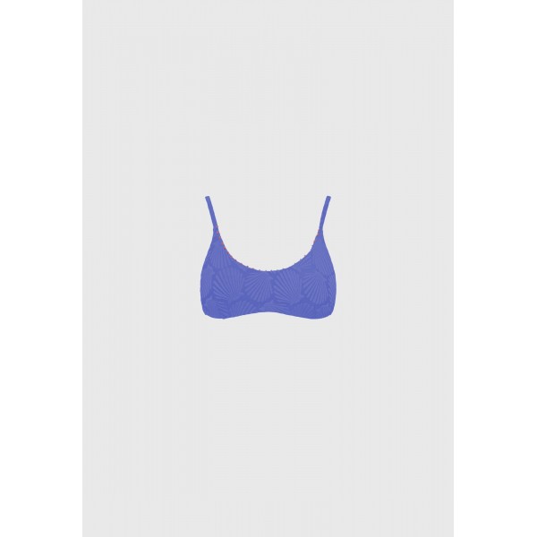 Funky Buddha Μαγιό Bikini Top Γυναικείο (FBL011-108-16T-ELECTRIC-INDIGO)