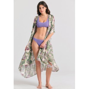 Funky Buddha Κιμονό Γυναικείο (FBL011-110-10-SAGE-GREEN)
