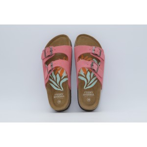 Funky Buddha Suede Σανδάλια (FBL011-112-08-DUSTY-PINK)