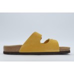 Funky Buddha Suede Σανδάλια (FBL011-112-08-MUSTARD)