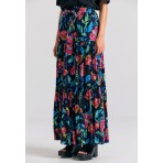 Funky Buddha Φούστα Maxi Γυναικεία (FBL011-112-14-BLACK)
