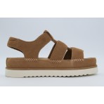 Funky Buddha Suede Σανδάλια (FBL011-116-08-TAN)