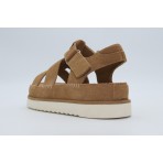 Funky Buddha Suede Σανδάλια (FBL011-116-08-TAN)