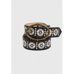 Funky Buddha Ζώνη Casual (FBL011-116-10-BLACK)