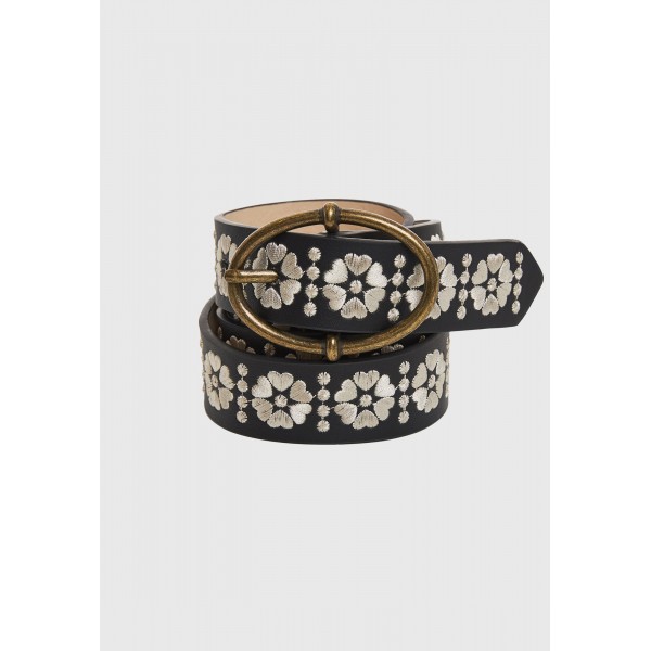Funky Buddha Ζώνη Casual (FBL011-116-10-BLACK)