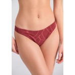 Funky Buddha Μαγιό Bikini Bottom Γυναικείο (FBL011-117-16B-EARTH-RED)