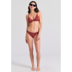 Funky Buddha Μαγιό Bikini Bottom Γυναικείο (FBL011-117-16B-EARTH-RED)