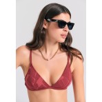Funky Buddha Μαγιό Bikini Top Γυναικείο (FBL011-117-16T-EARTH-RED)