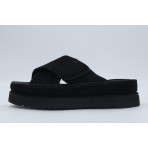 Funky Buddha Suede Σανδάλια (FBL011-118-08-BLACK)