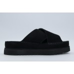 Funky Buddha Suede Σανδάλια (FBL011-118-08-BLACK)