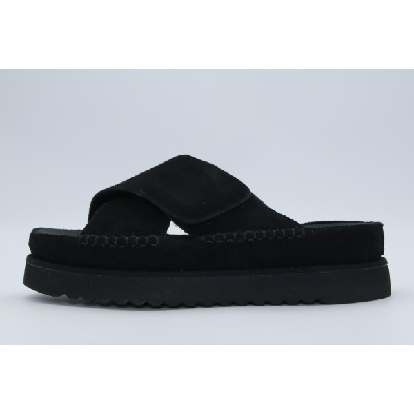 Funky Buddha Suede Σανδάλια (FBL011-118-08-BLACK)