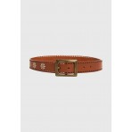 Funky Buddha Ζώνη Casual (FBL011-118-10-BROWN)