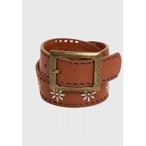 Funky Buddha Ζώνη Casual (FBL011-118-10-BROWN)