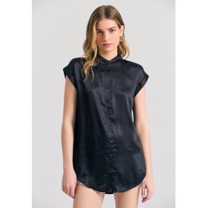 Funky Buddha Mao Πουκάμισο Αμάνικο Γυναικείο (FBL011-120-05-BLACK)