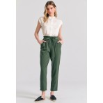 Funky Buddha Mao Πουκάμισο Αμάνικο Γυναικείο (FBL011-120-05-OFF-WHITE)
