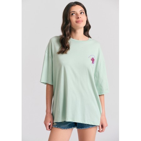 Funky Buddha Photographic T-Shirt Γυναικείο 