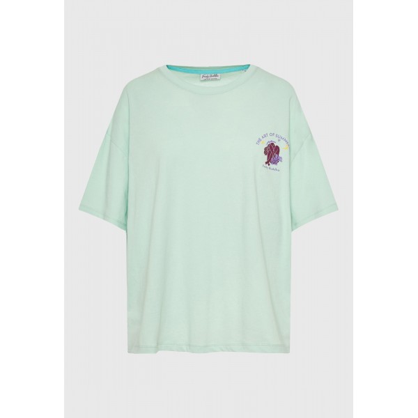 Funky Buddha Photographic T-Shirt Γυναικείο (FBL011-122-04-MINT)