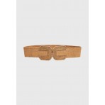 Funky Buddha Ζώνη Casual (FBL011-125-10-BEIGE)
