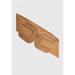 Funky Buddha Ζώνη Casual (FBL011-125-10-BEIGE)
