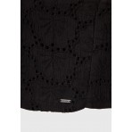 Funky Buddha Crop Top Αμάνικο Γυναικείο (FBL011-127-17-BLACK)