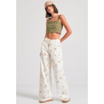 Funky Buddha Crop Top Αμάνικο Γυναικείο (FBL011-127-17-OREGANO)