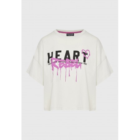 Funky Buddha Text Artwork T-Shirt Γυναικείο 