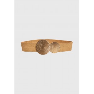 Funky Buddha Ζώνη Casual (FBL011-142-10-BEIGE)