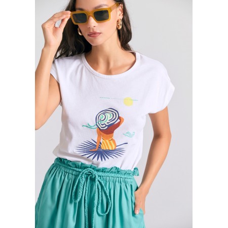 Funky Buddha Μπλούζα Αμάνικη Γυναικεία 