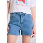 Funky Buddha Σορτς Τζιν Γυναικείο (FBL011-163-03-LT-BLUE)