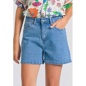 Funky Buddha Σορτς Τζιν Γυναικείο (FBL011-163-03-LT-BLUE)