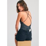 Funky Buddha Raw Edges Σορτς Τζιν Γυναικείο (FBL011-166-03-BLACK)