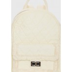 Funky Buddha Τσάντα Πλάτης Fashion (FBL011-172-10-OFF-WHITE)
