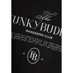 Funky Buddha Γυναικεία Κοντομάνικη Μπλούζα Μαύρη