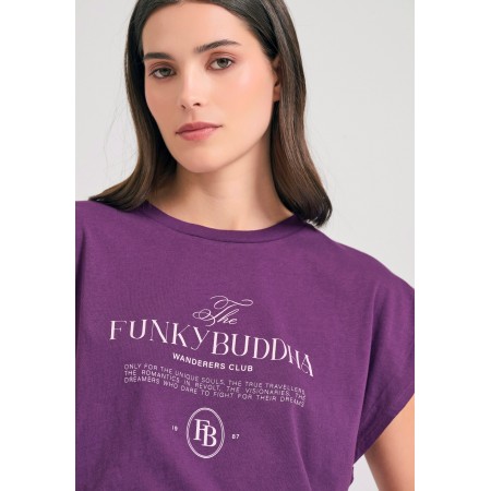 Funky Buddha Μπλούζα Αμάνικη Γυναικεία 