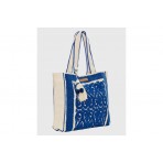 Funky Buddha Τσάντα Shopper (FBL011-199-10-ELECTRIC-INDIGO)