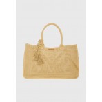 Funky Buddha Τσάντα Shopper Μπεζ