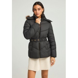 Funky Buddha Quilted Μπουφάν Puffer Γυναικείο (FBL012-100-01-BLACK)