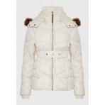 Funky Buddha Quilted Μπουφάν Puffer Γυναικείο (FBL012-100-01-CLOUD-CREAM)