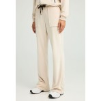 Funky Buddha Γυναικείο Αθλητικό Παντελόνι (FBL012-100-02-CLOUD-CREAM)