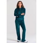 Funky Buddha Γυναικείο Αθλητικό Παντελόνι (FBL012-100-02-DARK-SEA)