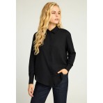 Funky Buddha Γυναικείο Πουκάμισο Basic (FBL012-100-05-BLACK)