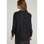 Funky Buddha Γυναικείο Πουκάμισο Basic (FBL012-100-05-BLACK)