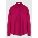 Funky Buddha Γυναικείο Πουκάμισο Basic (FBL012-100-05-SANGRIA)