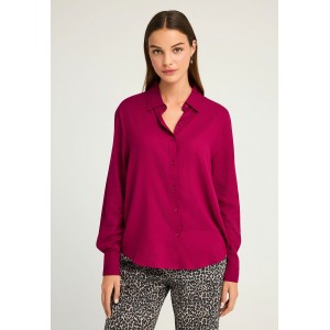 Funky Buddha Viscose Πουκάμισο Μακρυμάνικο Γυναικείο (FBL012-100-05-SANGRIA)