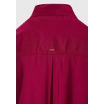 Funky Buddha Γυναικείο Πουκάμισο Basic (FBL012-100-05-SANGRIA)