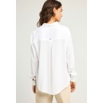 Funky Buddha Γυναικείο Πουκάμισο Basic (FBL012-100-05-WHITE)