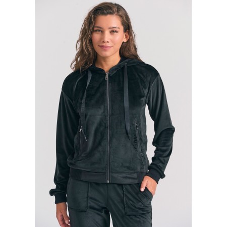 Funky Buddha Γυναικεία Ζακέτα Φούτερ Με Κουκούλα 