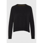 Funky Buddha Γυναικείο Πλεκτό Με Λαιμόκοψη (FBL012-100-09-BLACK)